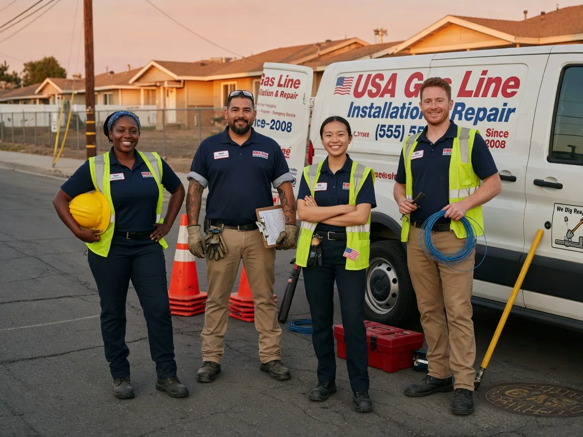 Gas Line Installation company in Gallatin, TX